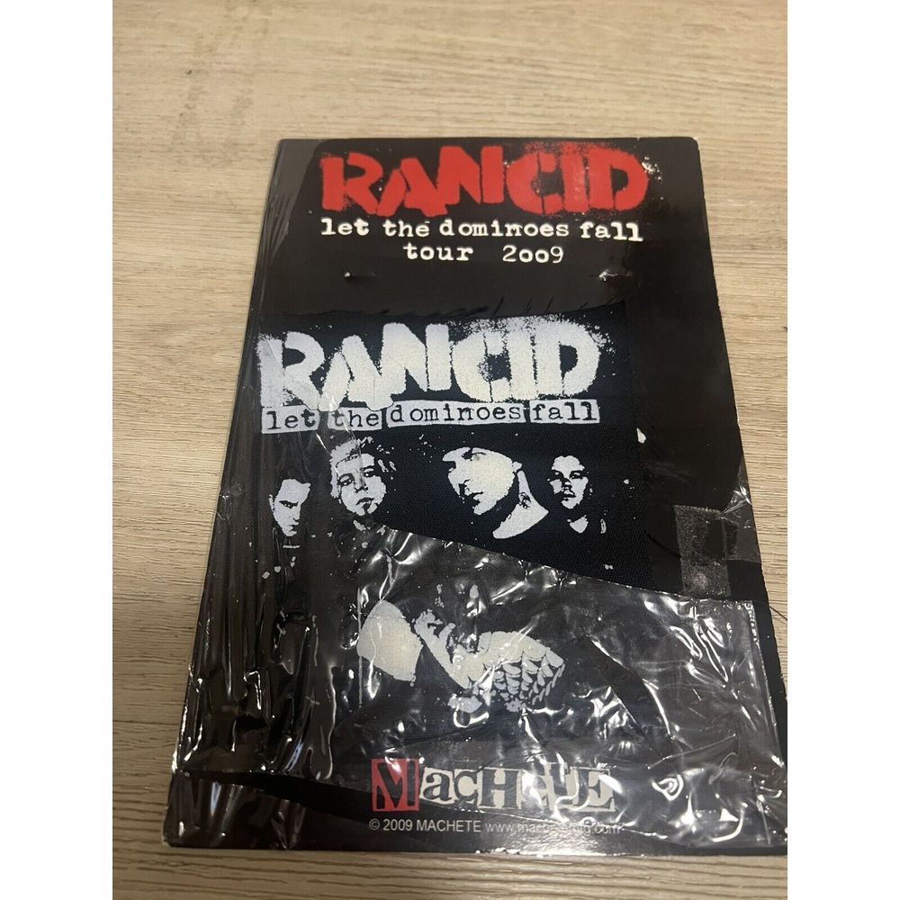Rancid Let the Dominoes Fall 2009‎ Official Tour Promo Patches Patch 3 Pack - Picture 6 of 8